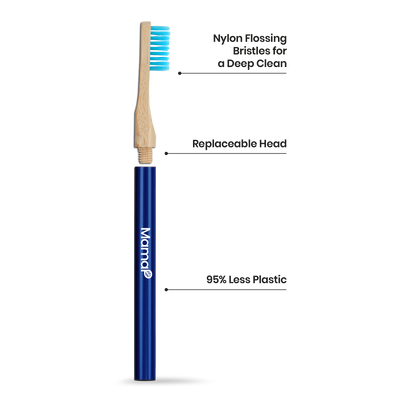 Revolve Manual Toothbrush with Replaceable Head - Ocean Conservation