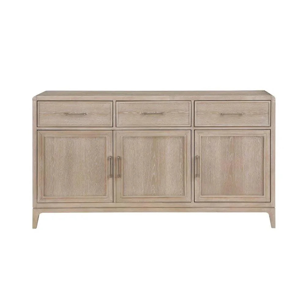 Bodhi Three Drawers Wood Credenza