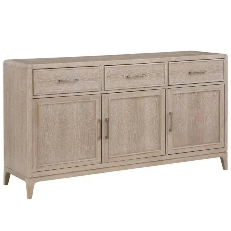 Bodhi Three Drawers Wood Credenza