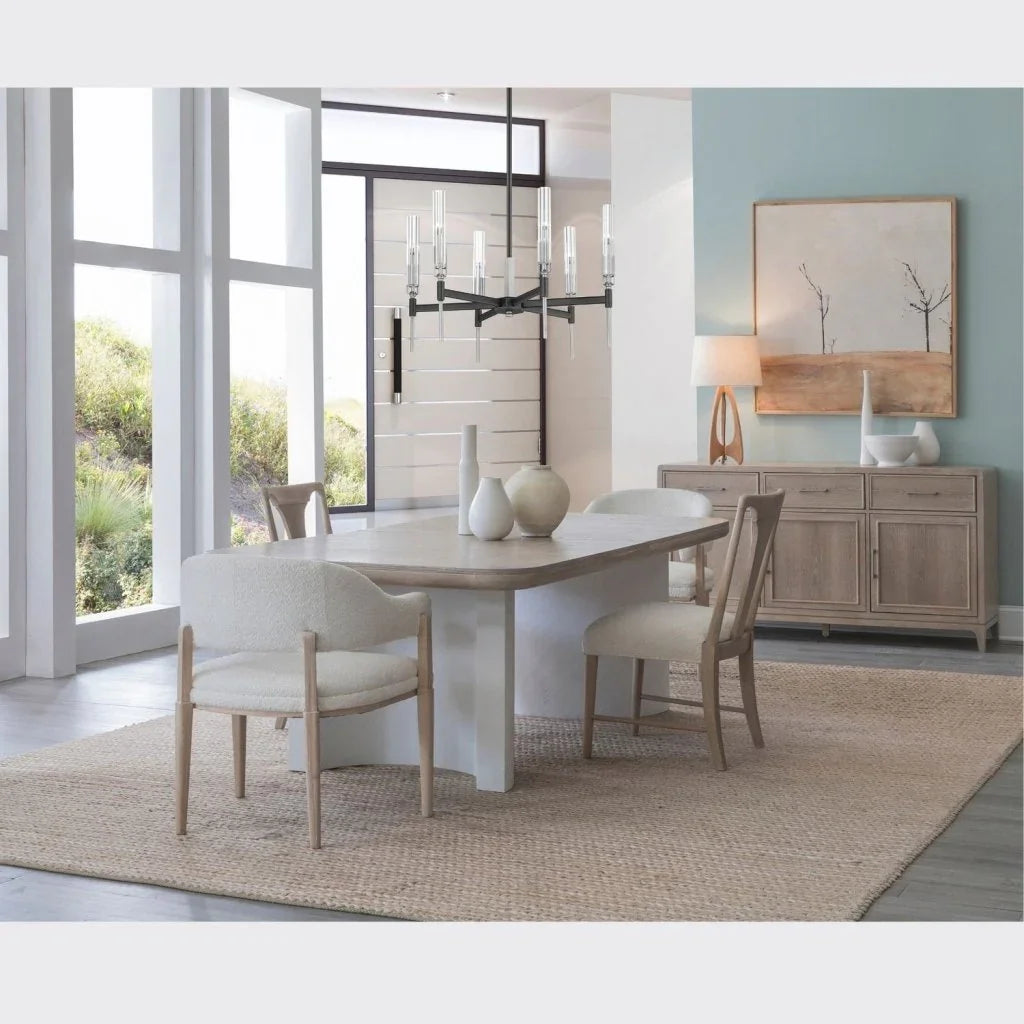 Bodhi Rectangular Dining Table with Chair 7PC