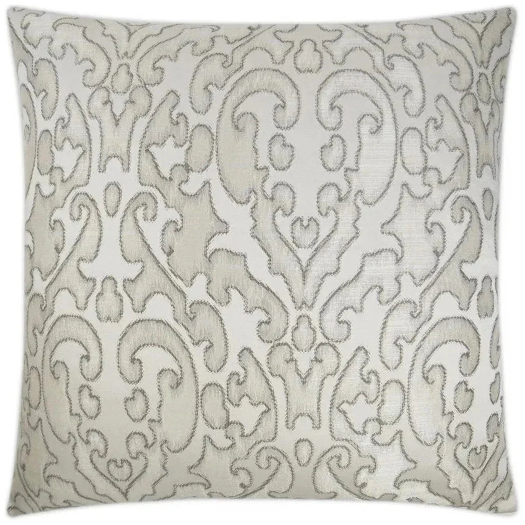 Bokhara Light Brown Throw Pillow With Insert