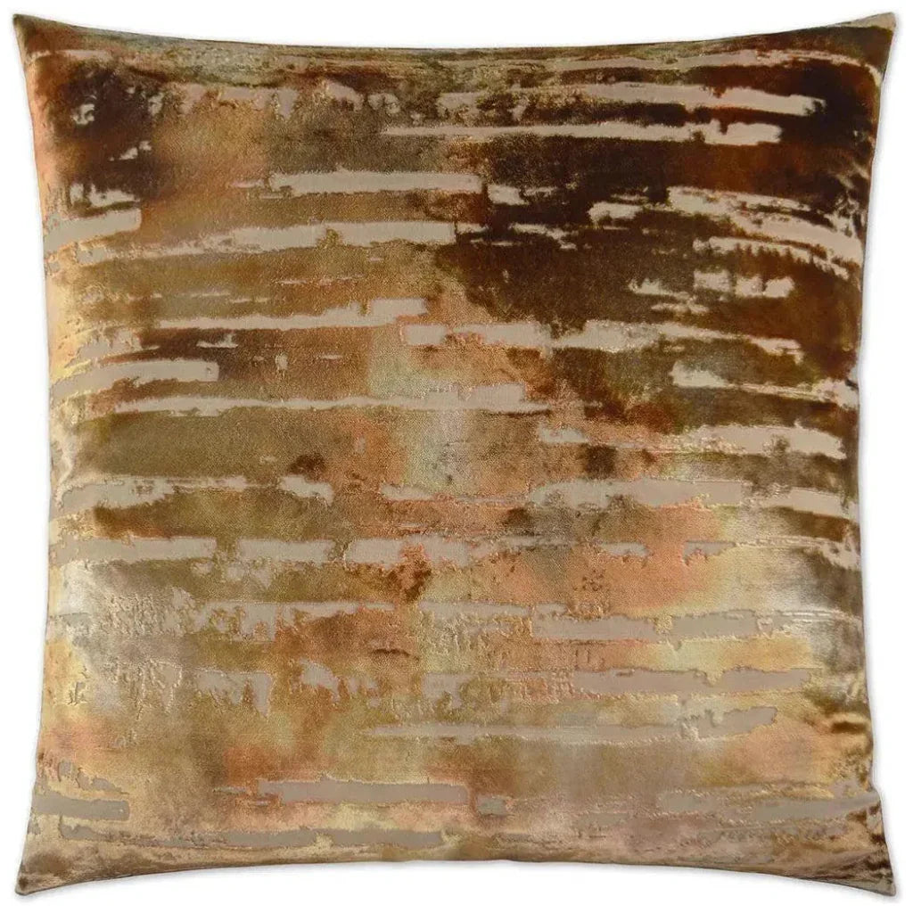 Bonbons Caramel Brown Throw Pillow Insert