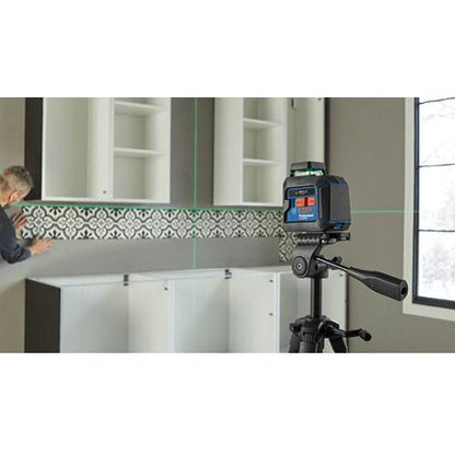 BOSCH GLL50-40G Green Beam Self-Leveling 360 Degree Cross-Line Laser