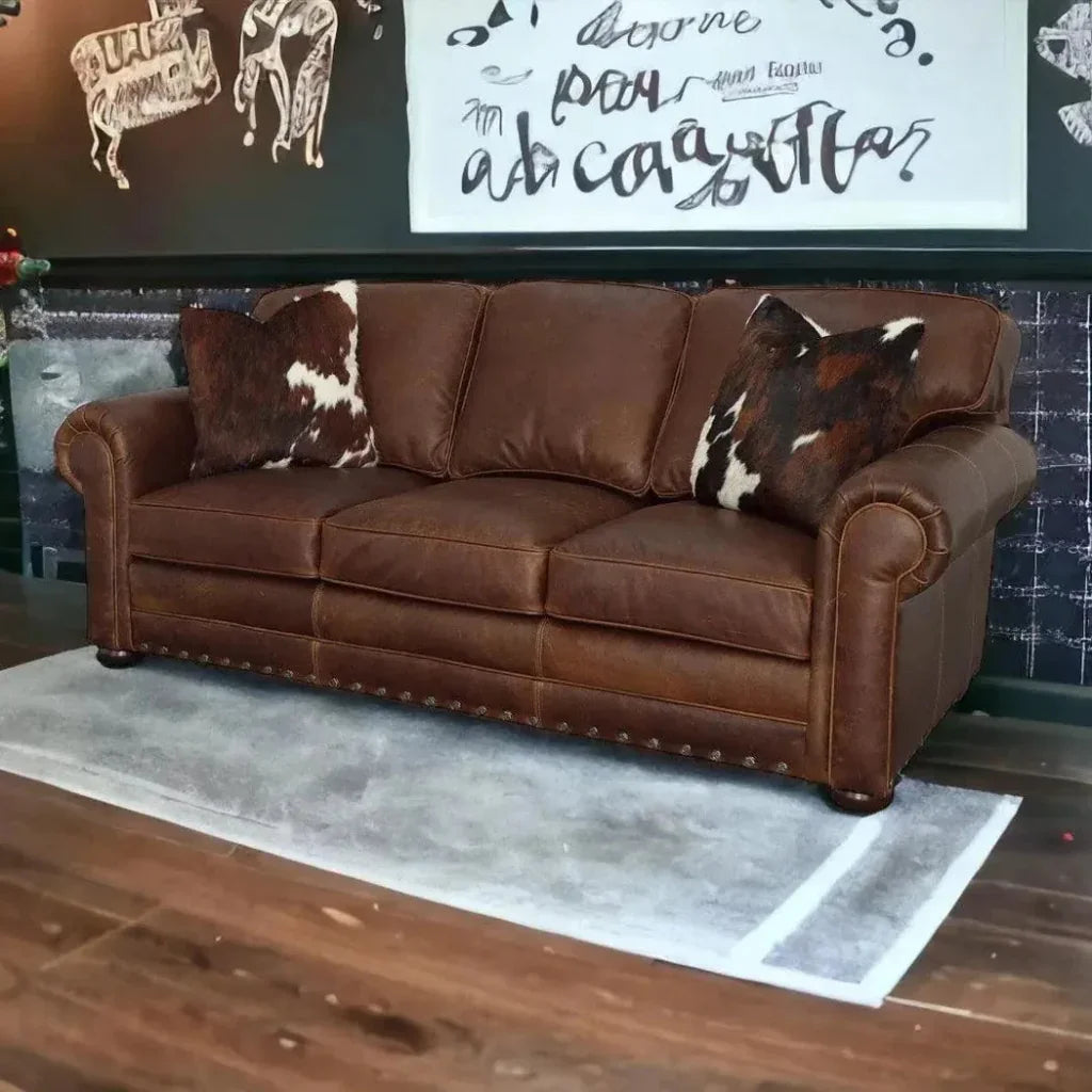 Bridge to - Brooklyn Style Hand Leather Couch