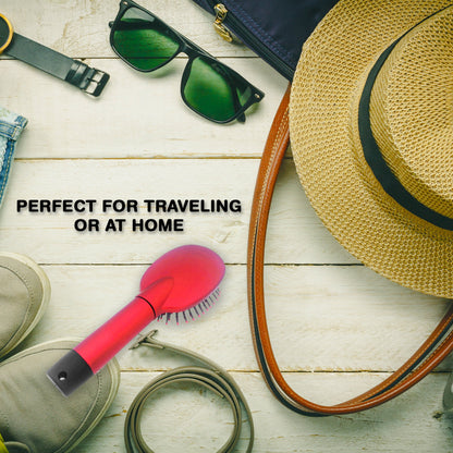 Stealthy Hair Brush Diversion Safe - Discreet Hairbrush safe to hide valuables while traveling