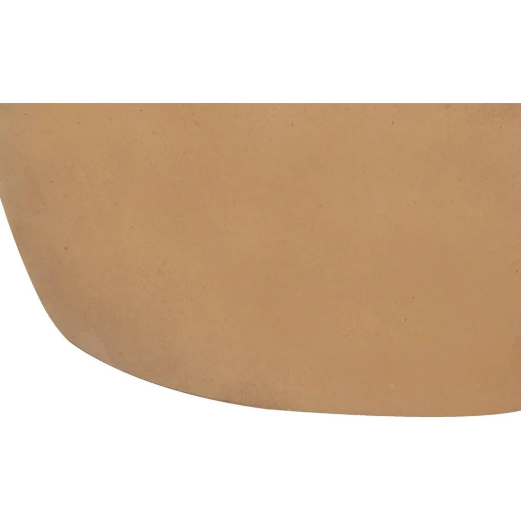 Bud Stool/Accent Table - Brown Outdoor End Table