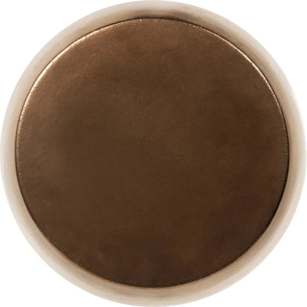 Bud Stool/Accent Table - Brown Outdoor End Table