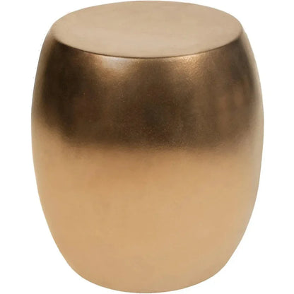 Bud Stool/Accent Table - Brown Outdoor End Table