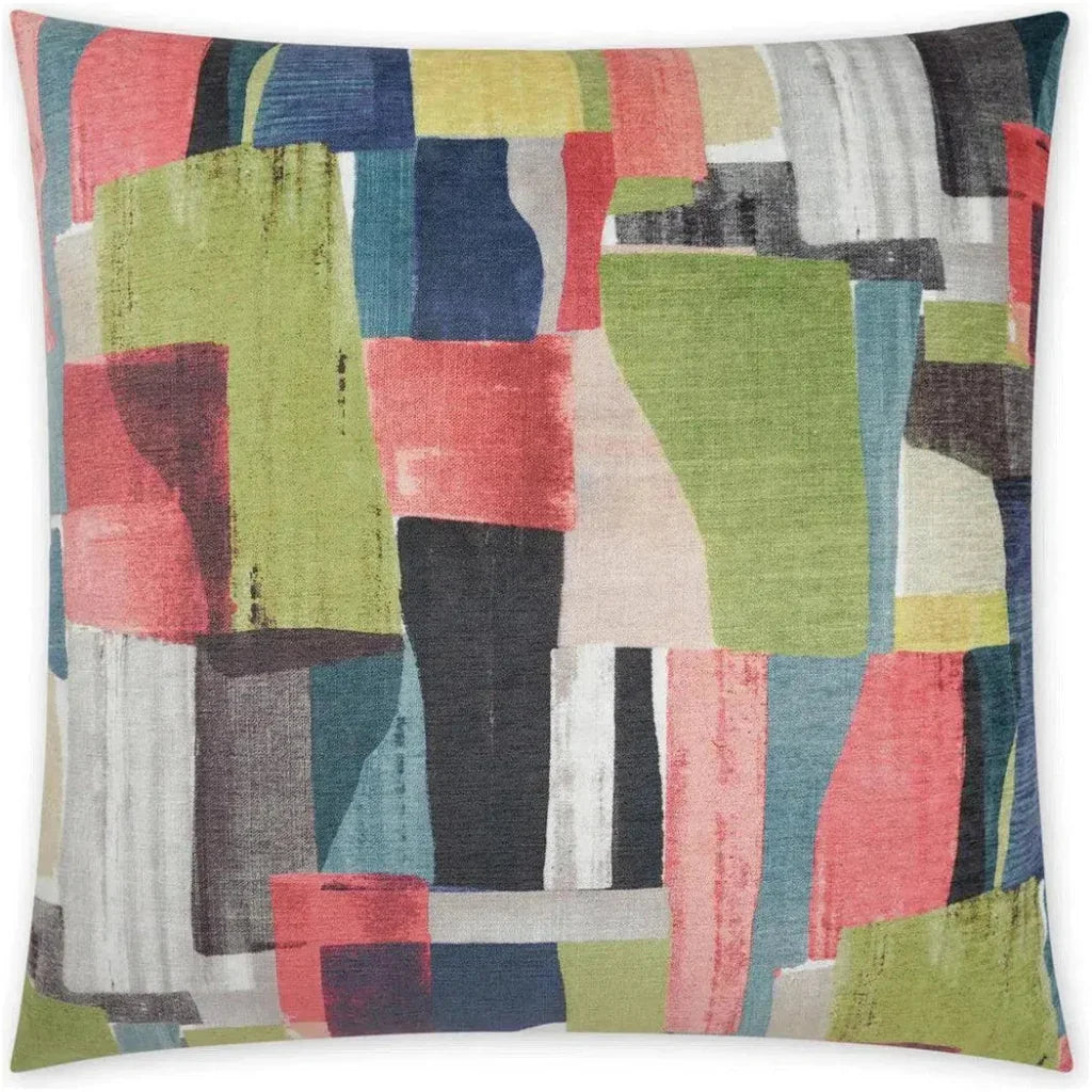Build Coral Abstract Coral Large Throw Pillow Insert