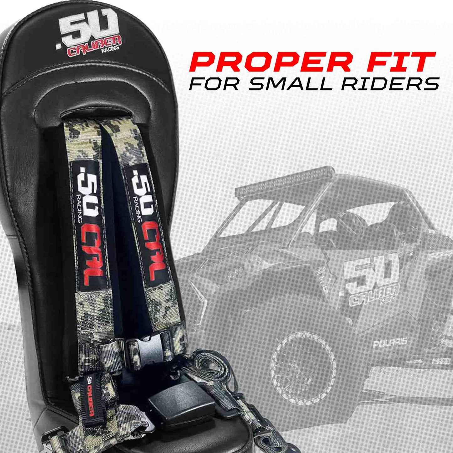RZR XP1000 Bump Seat with Harness