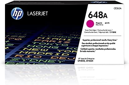 New, Pre-Owned - HP 648A Magenta Standard-Yield LaserJet Toner Cartridge, CE263A