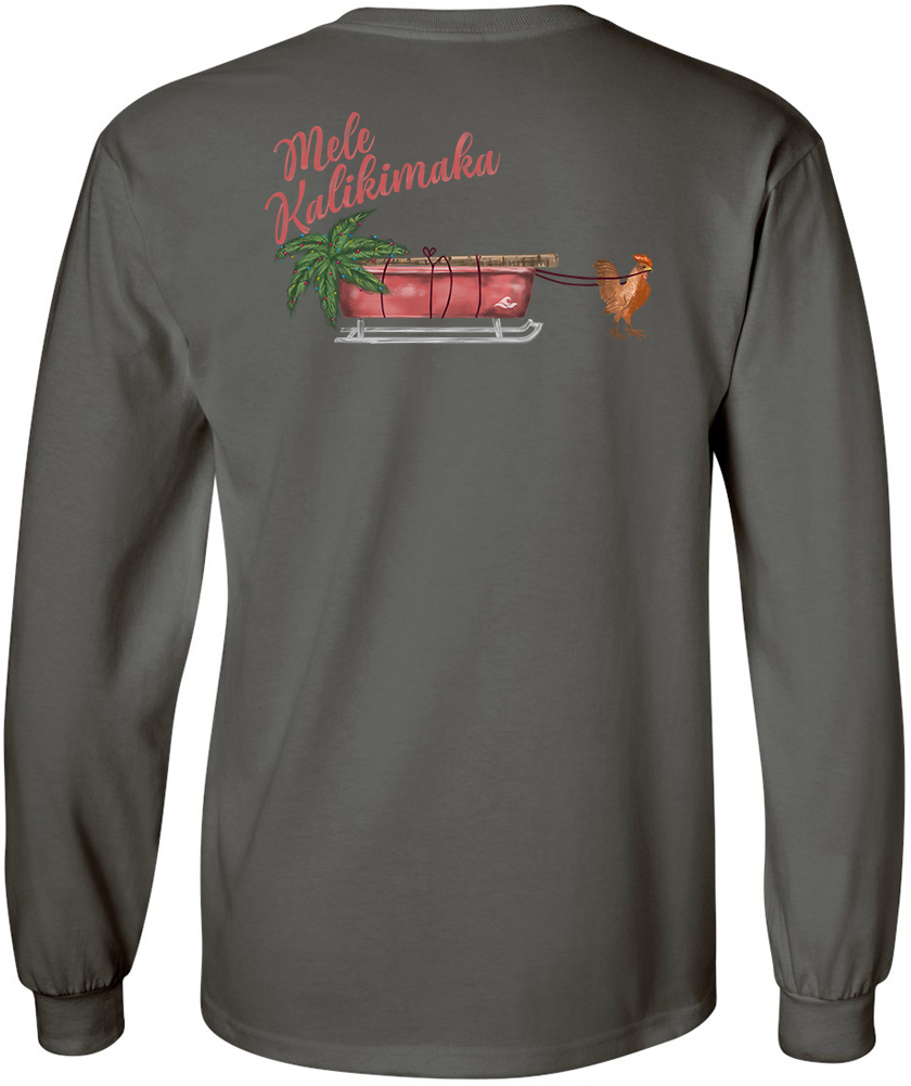 Koloa Christmas Rooster Long Sleeve T-Shirt