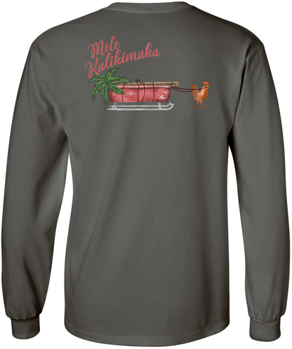 Koloa Christmas Rooster Long Sleeve T-Shirt