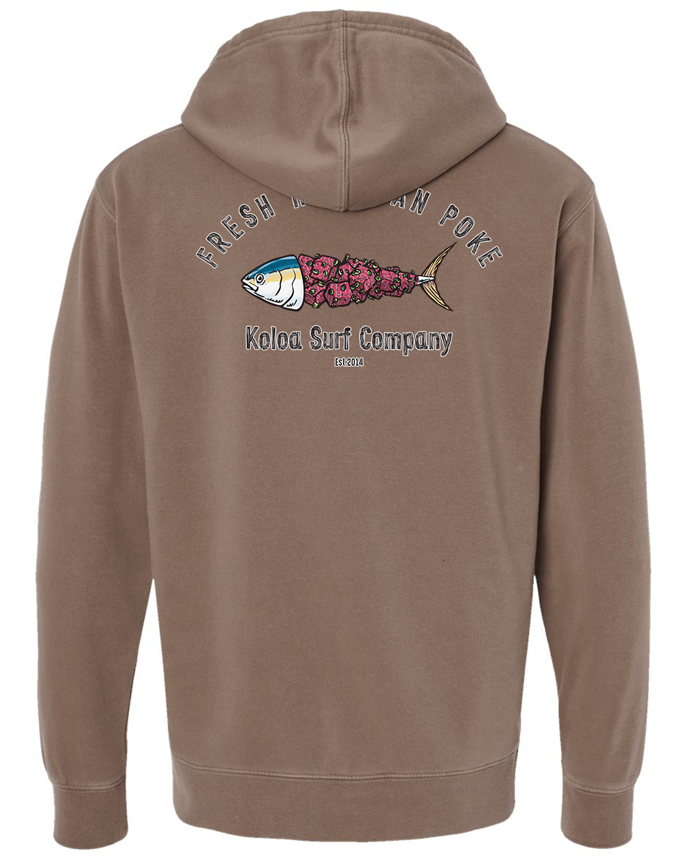 Koloa Poke Pigment-Dyed Hoodie