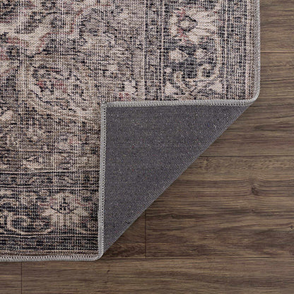 Greenpoint Dusty Blue Washable Rug
