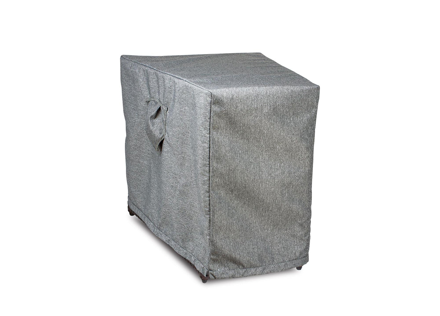 Premium Heavy-Duty Circular Accent Table Cover, Platinum Series, 14"(F)/24"(B)W x  31.5"D x 24.5H