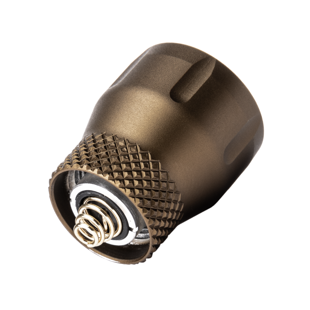 Clicky Style - Button Tailcap for Z-BOLT®, Surefire, Modlite, & Arisaka "Scout" Compatible Lights & Light Bodies