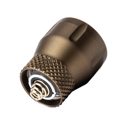 Clicky Style - Button Tailcap for Z-BOLT®, Surefire, Modlite, & Arisaka "Scout" Compatible Lights & Light Bodies