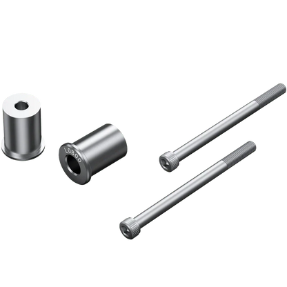 LOBOO Fuel Tank Crash Bar for BMW R1250GS Adventure (2019-on) – Stainless Steel Upper Protection Bar with Auxiliary Light Mounts