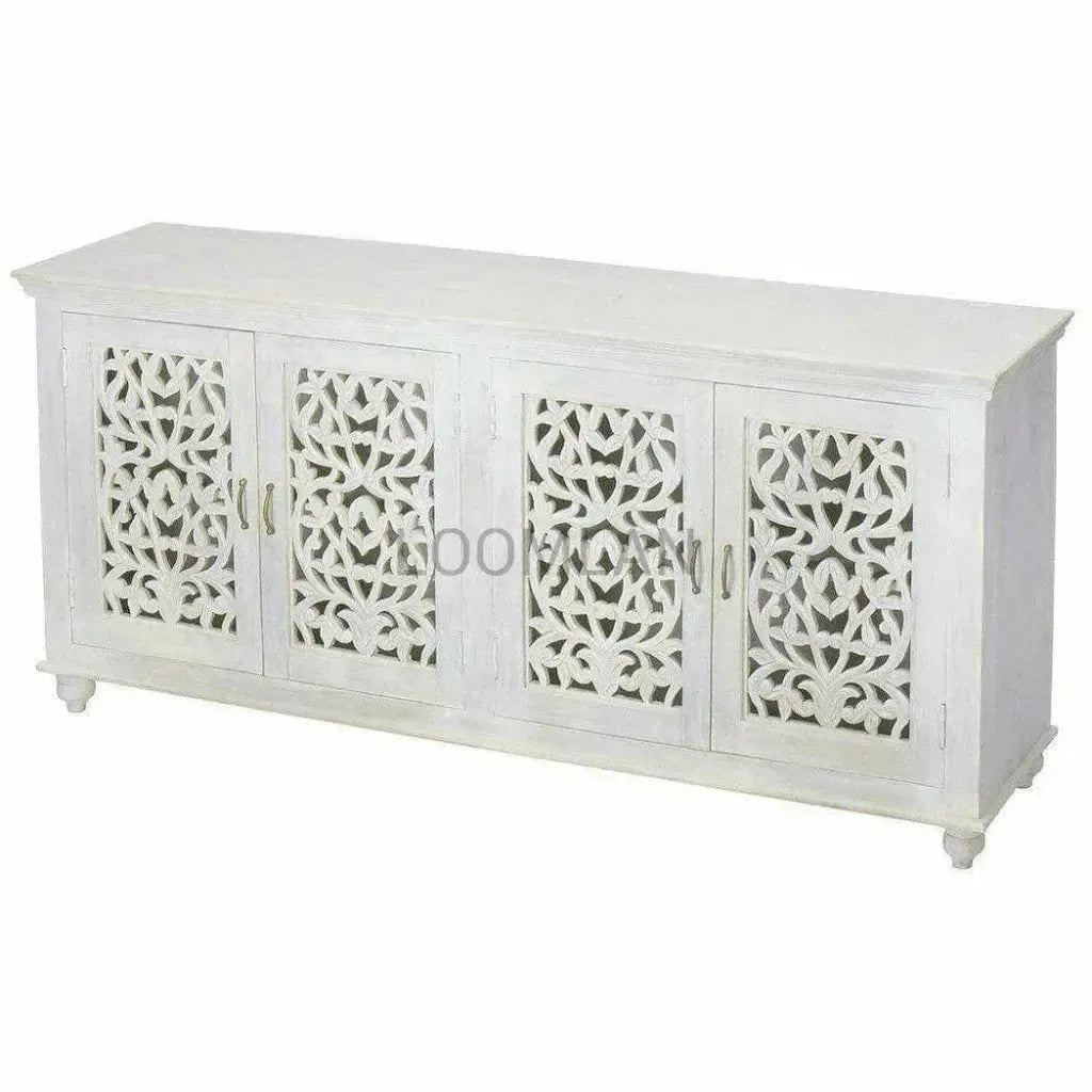 Caldorra Wood White Sideboard