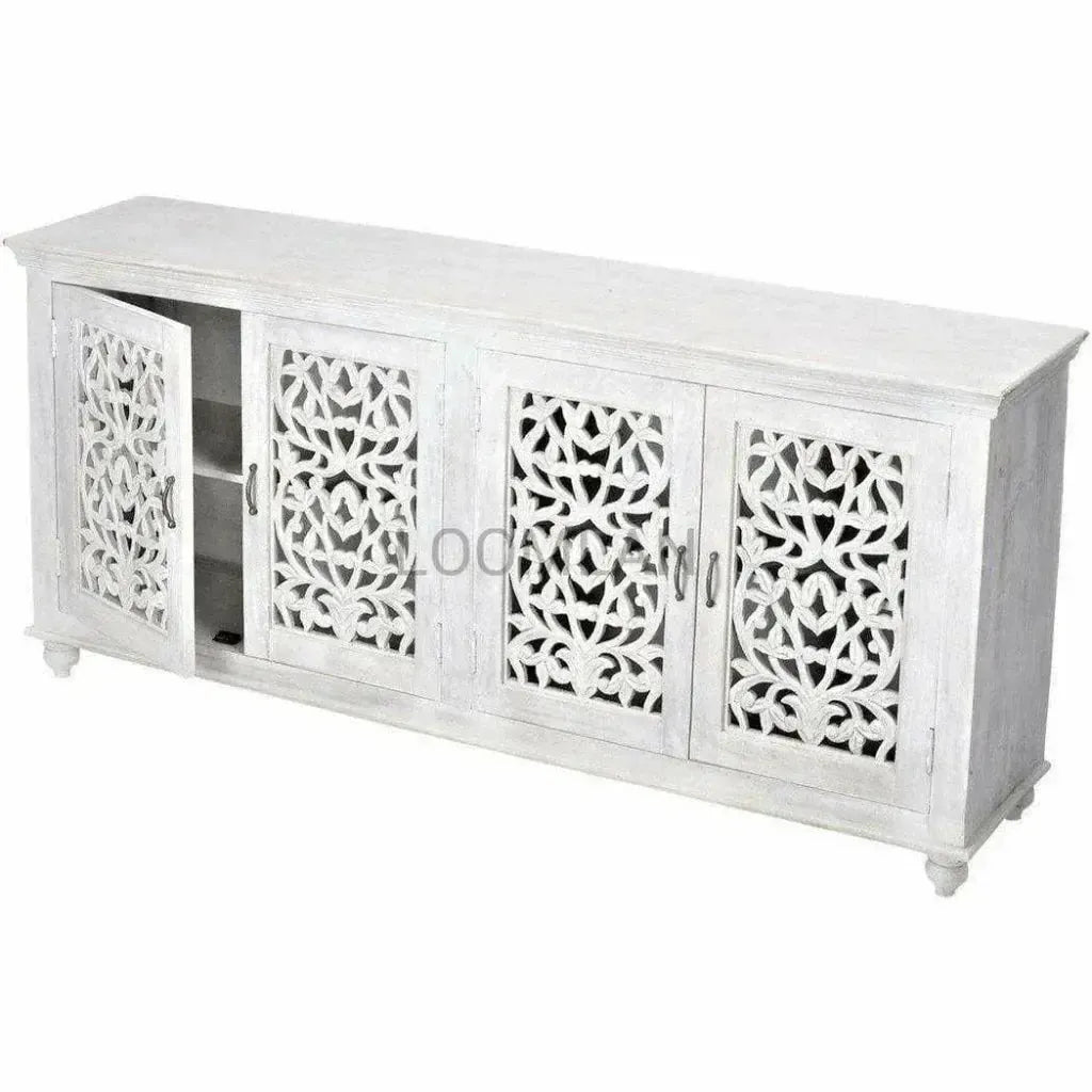 Caldorra Wood White Sideboard