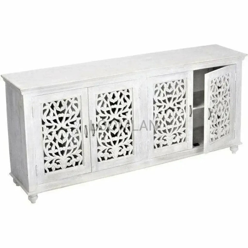 Caldorra Wood White Sideboard