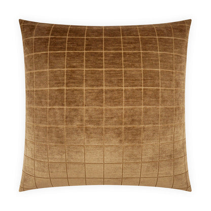 Camden Check Hidden Zipper Throw Pillow