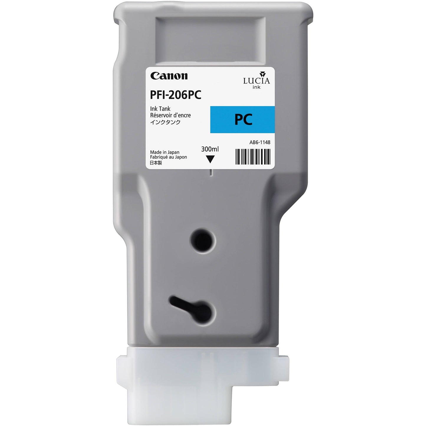 New, Pre-Owned - Canon PFI-206 300mL Photo Cyan Ink Cartridge