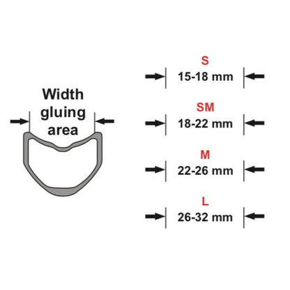 Carogna Double Sided Tubular Gluing Tape