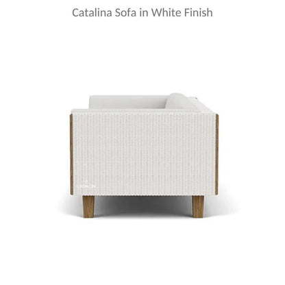 Catalina Wicker Lounge Set Teak Tables Made USA