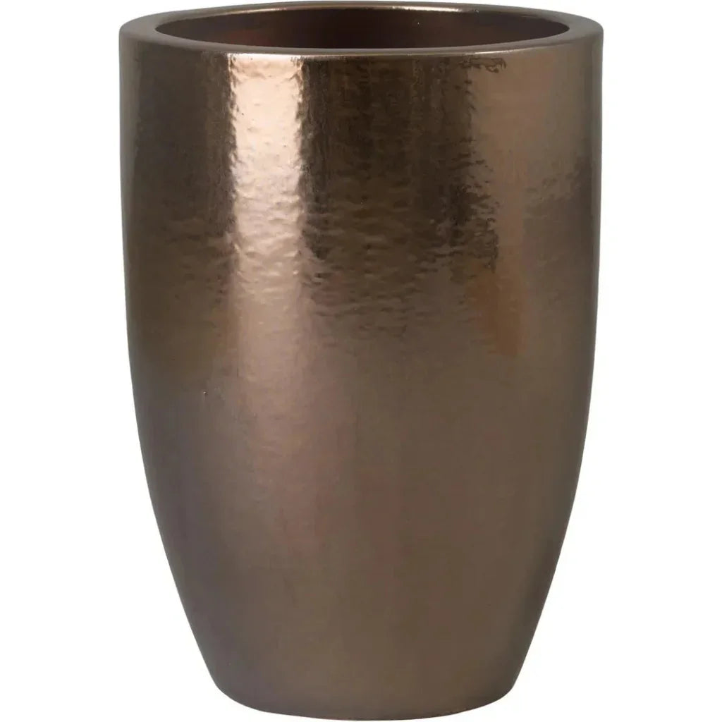 Ceramic Round Tall Planter