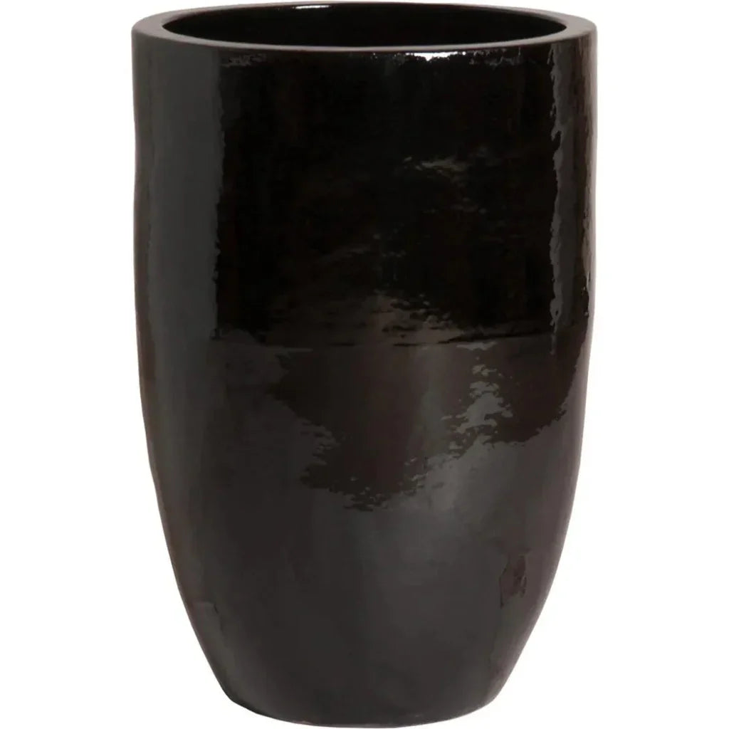 Ceramic Round Tall Planter