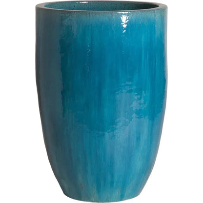 Ceramic Round Tall Planter