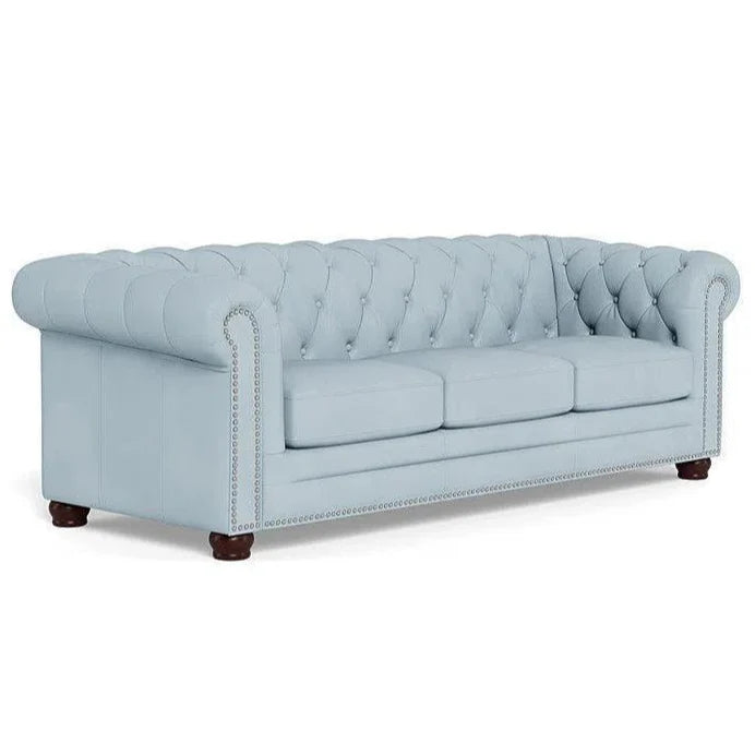 Chesterfield Victoria Leather Sofa