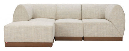 Christy Fabric Outdoor Corner Chair