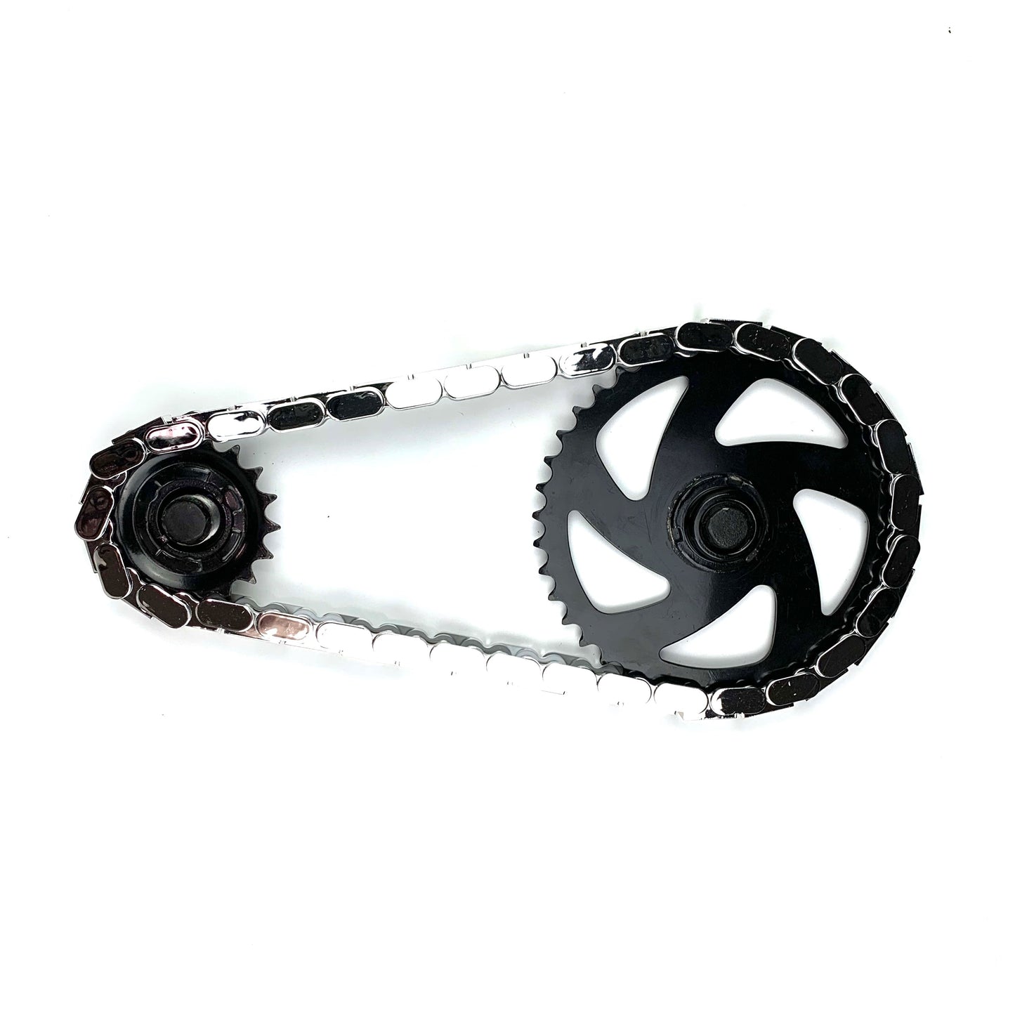 Chrome Chain Caps