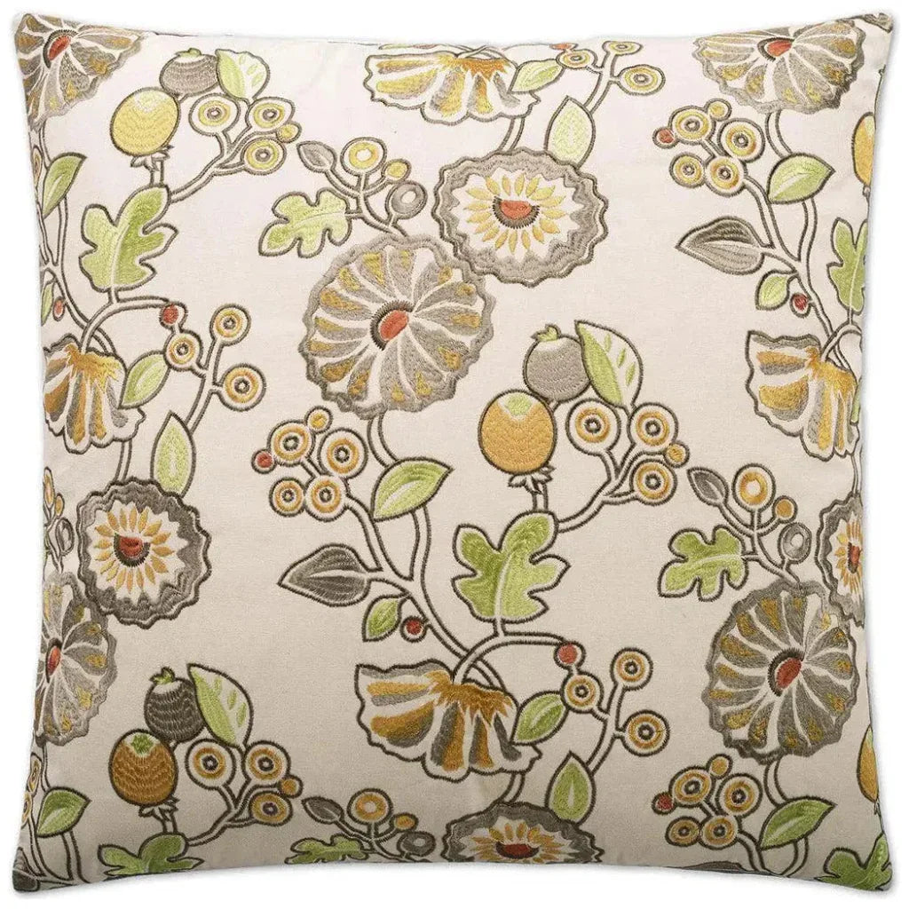 Clarissa Brown Throw Pillow With Insert