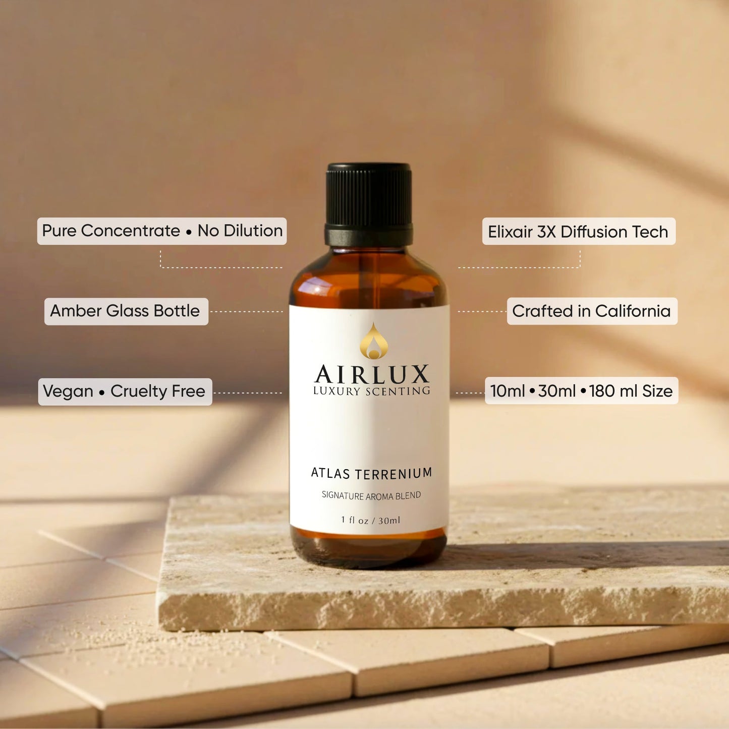 Airlux Signature Aroma Oil No. 45  Crisp Lemonwood