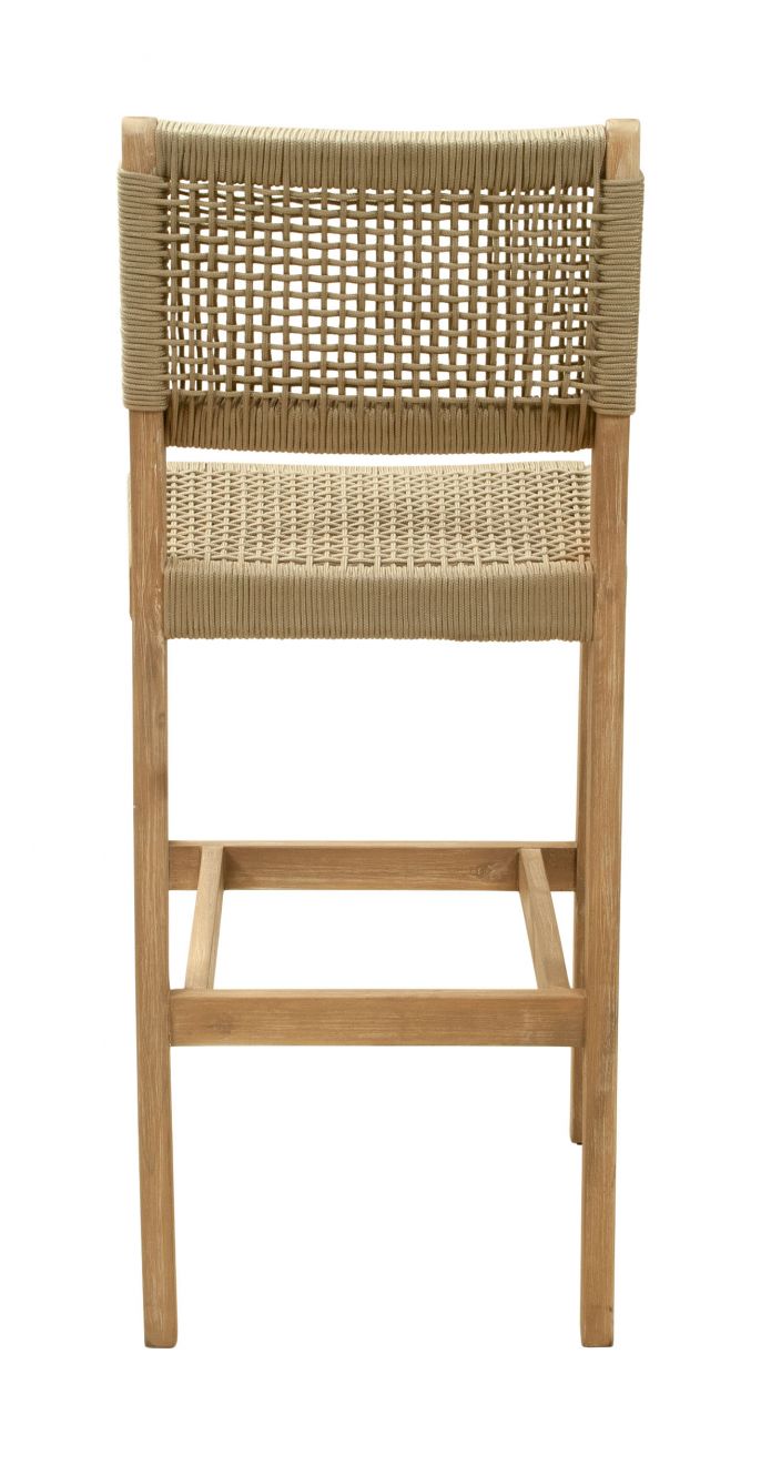 Corde Olefin Fabric Outdoor Barstool