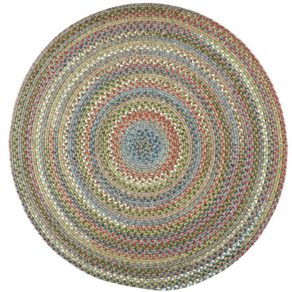 Country Jewel Braided Round Reversible Outdoor Area Rugs