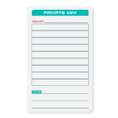Stonebook® 5-Pack - Bulk Seed Phrase Storage Notebooks (Gifting Edition)