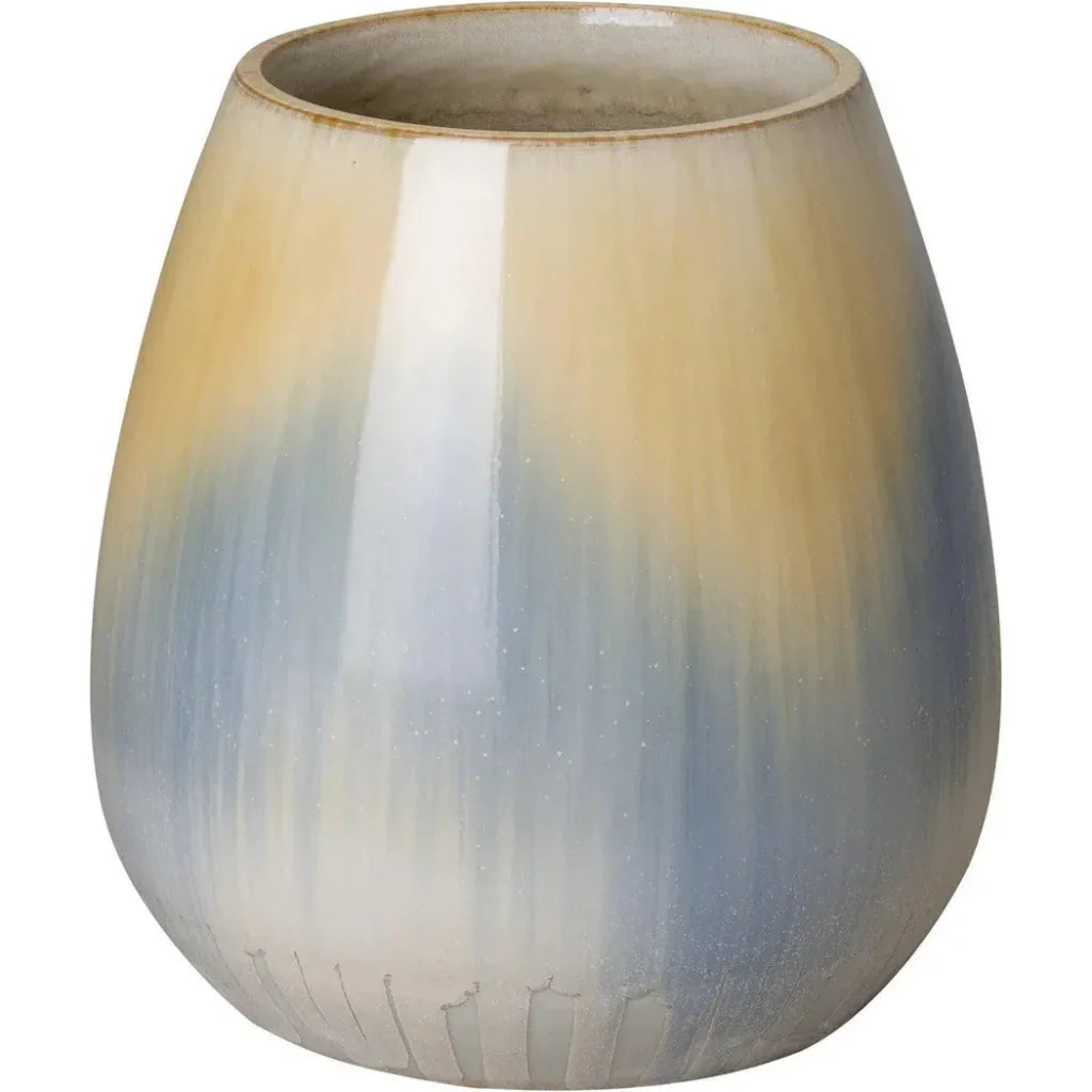 Cup Handcrafted Ceramic Outdoor Planter