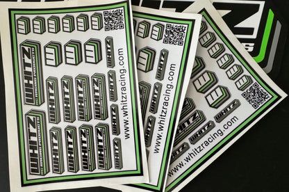 Whitz Racing Logo Decal Sheet