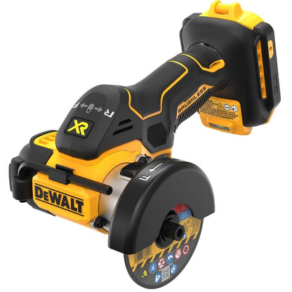 DEWALT DCS438E1 XR® 20V MAX* Brushless Cordless 3 in. Cut-Off Tool Kit