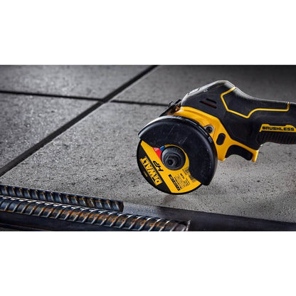 DEWALT DCS438E1 XR® 20V MAX* Brushless Cordless 3 in. Cut-Off Tool Kit