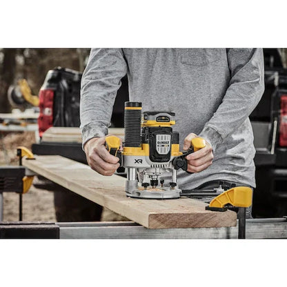DEWALT DCW620B 20V MAX* XR® Brushless Cordless 2-1/4 Peak HP Plunge Router (Tool Only)