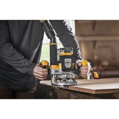 DEWALT DCW620B 20V MAX* XR® Brushless Cordless 2-1/4 Peak HP Plunge Router (Tool Only)