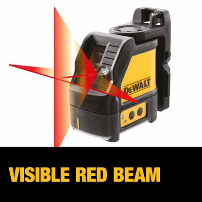 DEWALT DW088K Self Leveling Horizontal/Vertical Red Cross Line Laser