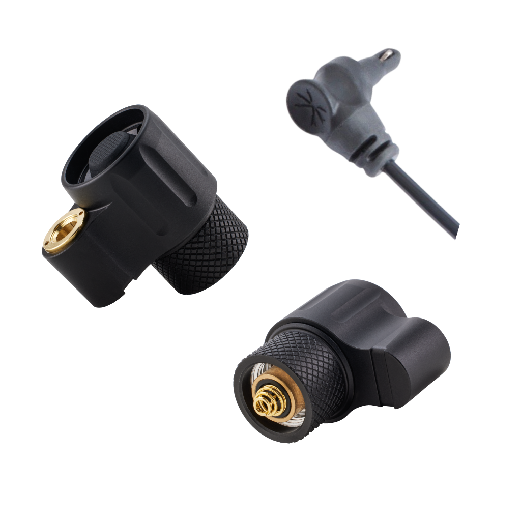 Dual Function Cable Port Tailcap for Z-BOLT®, Surefire, Modlite, & Arisaka "Scout" Compatible Lights & Light Bodies