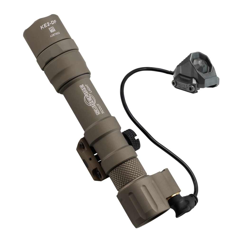 Dual Function Cable Port Tailcap for Z-BOLT®, Surefire, Modlite, & Arisaka "Scout" Compatible Lights & Light Bodies